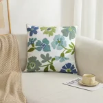 Embroidered Decorative Cushion Cover