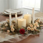 Luxury Flameless Ribbed Pillar LED Candle Set - Image 5