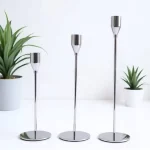 Nordic Luxe Decorative Metal Candle Stand Set - Image 4