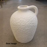 Nordic Pearl Textured Ceramic Decorative Vase - Image 5