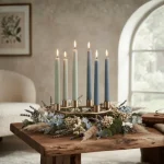 Luxury Coloured Taper Candle Set - Image 20