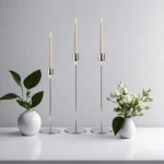 Nordic Luxe Decorative Metal Candle Stand Set - Image 6