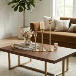 Imperial Luxe Decorative Metal Candle Stand Set - Image 5