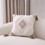 Diamond Embroidered Decorative Cushion Cover 