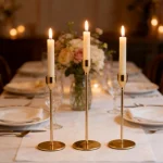 Nordic Luxe Decorative Metal Candle Stand Set - Image 11