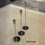 Nordic Luxe Decorative Metal Candle Stand Set - candle not included - Image 8