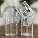 Modern Glass Tea Light Holder Set - Image 8