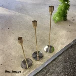 Nordic Luxe Decorative Metal Candle Stand Set - candle not included - Image 14