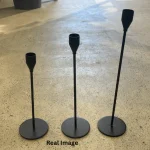 Nordic Luxe Decorative Metal Candle Stand Set - candle not included - Image 29