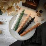 Luxury Twisted Pillar Candle - Image 3