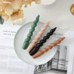 Luxury Twisted Pillar Candle - Image 5
