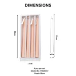 Luxury Coloured Taper Candle Set - Image 25