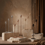 Nordic Luxe Decorative Metal Candle Stand Set - candle not included - Image 4