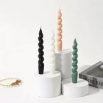 Luxury Twisted Pillar Candle - Image 7