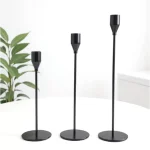 Nordic Luxe Decorative Metal Candle Stand Set - Image 24