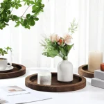 Rustic Round Centerpiece Tray - Image 6