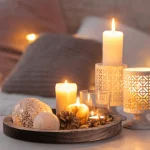 Rustic Round Centerpiece Tray - Image 8