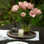 Rustic Round Centerpiece Tray - Image 3