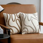 EarthFlow Embroidered Decorative Cushion Cover - Image 6