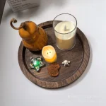 Rustic Round Centerpiece Tray - Image 5