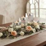 Glass Tea Light Holder Set