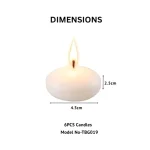 Modern Floating Tea Light Candles - Image 2