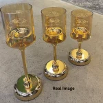 Auric Luxury Glass Candle Holder Set - candle not included - Image 5