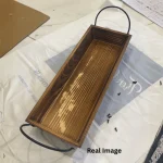 Farmhouse Wooden Centerpiece Tray - candle not included - Image 4