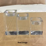 Crystal Glass Tea Light Holder Set - candle not included - Image 4