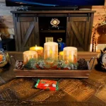 Farmhouse Wooden Centerpiece Tray - Image 6