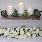 Farmhouse Wooden Centerpiece Tray - Image 4