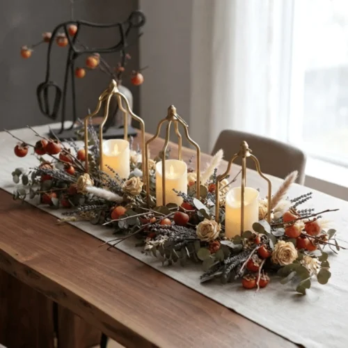 Decorative Metal Lantern Candle Holders