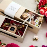 Premium Floral Candle Gift Set