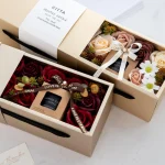 Premium Floral Candle Gift Set - Image 9