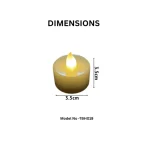 Flameless LED Tealight Candle - Image 2