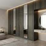 STC Groove PVC Panel Charcoal Gold Line IPD1 - Image 7
