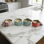 Mediterranean Patterned Decorative Candle - Image 25