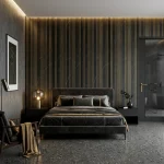 STC Groove PVC Panel Charcoal Gold Line IPD1 - Image 8