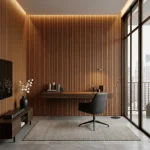 STC Groove PVC Panel Walnut Brown IPC1 - Image 9