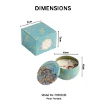 Mediterranean Patterned Decorative Candle - Image 9