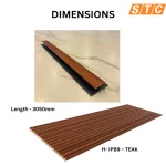 STC Premium Groove PVC Panel H Profile IPB - Image 9