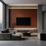 STC Groove PVC Panel Walnut Brown IPC1 - Image 6