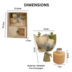 Botanical Reed Diffuser Gift Set Fine Champagne - Image 2