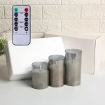 LED Flameless Pillar Candles with Remote Control - Image 3