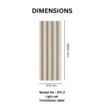 STC Groove PVC Panel Light oak IPC2 - Image 2