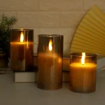 LED Flameless Pillar Candles with Remote Control - Image 14