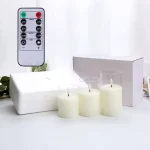 LED Flameless Pillar Candles with Remote Control - Image 16
