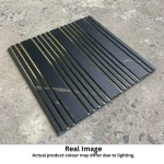STC Groove PVC Panel Obsidian Gold Line IPD3 - Image 3