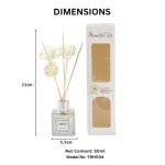 Floral Reed Diffuser Rose - Image 2