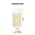 LED Flameless Pillar Candles - Image 3